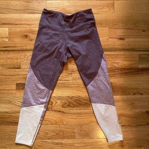 Old Navy High-Waisted Elevate 7/8-Length Color-Block Leggings